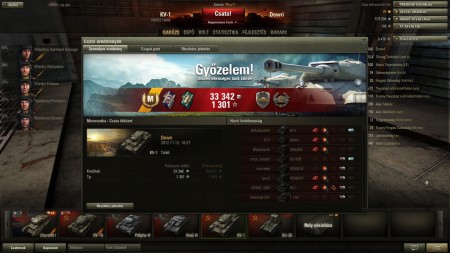 KV-1: Acélfal, Mesterlövész, Tank Ász, Elit Lövész, Kiváló Lövész